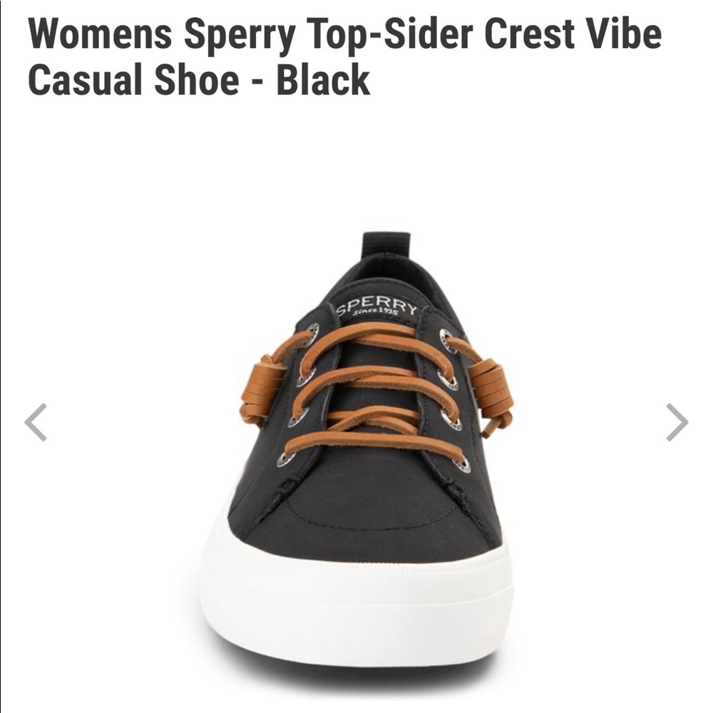 Women Top-Sider Crest Vibe Casual Shoe- Black